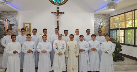 Investiture of new SVD Novices